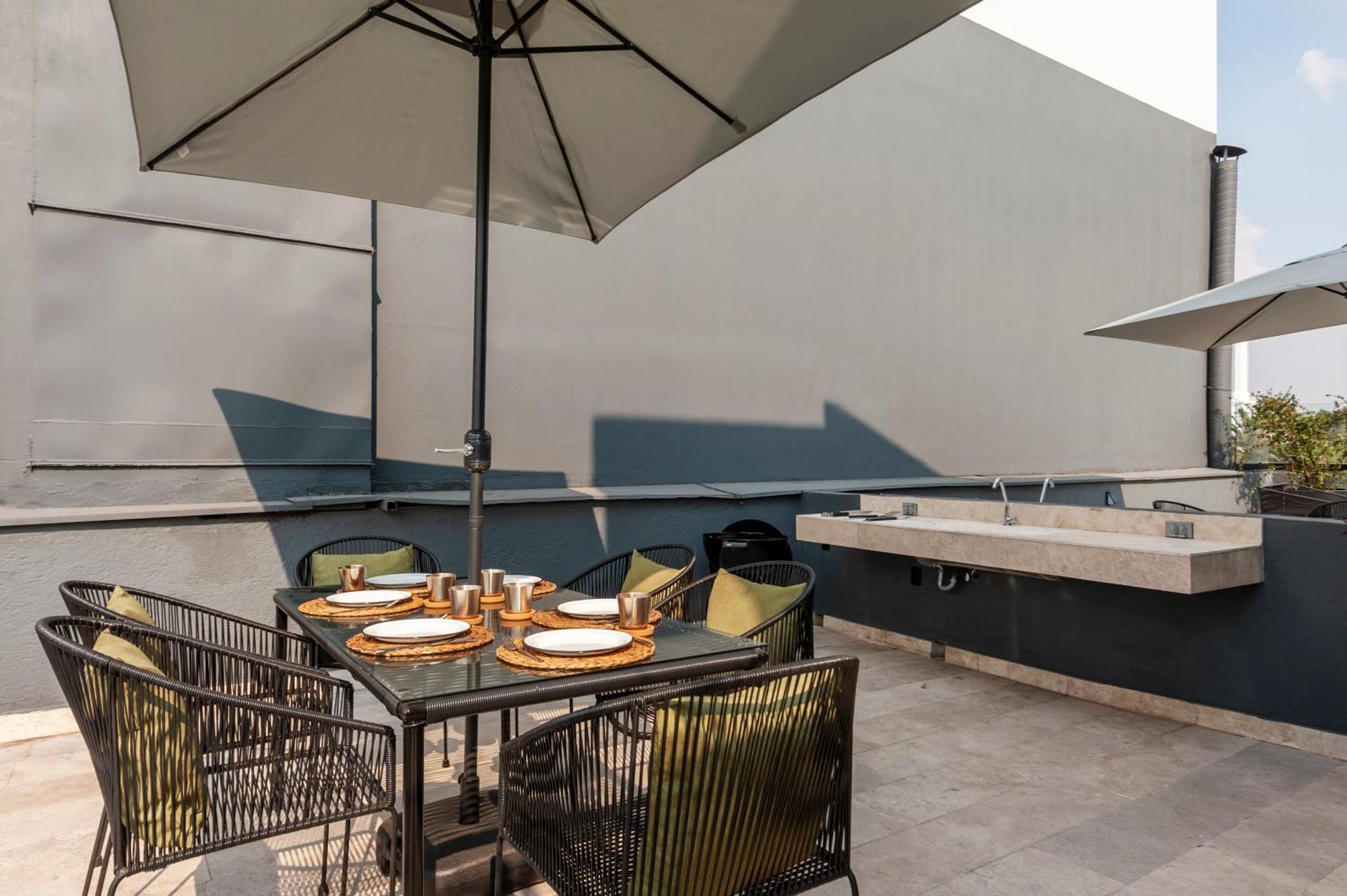 The Corner Condesa Aparthotel Мексико Сити Екстериор снимка