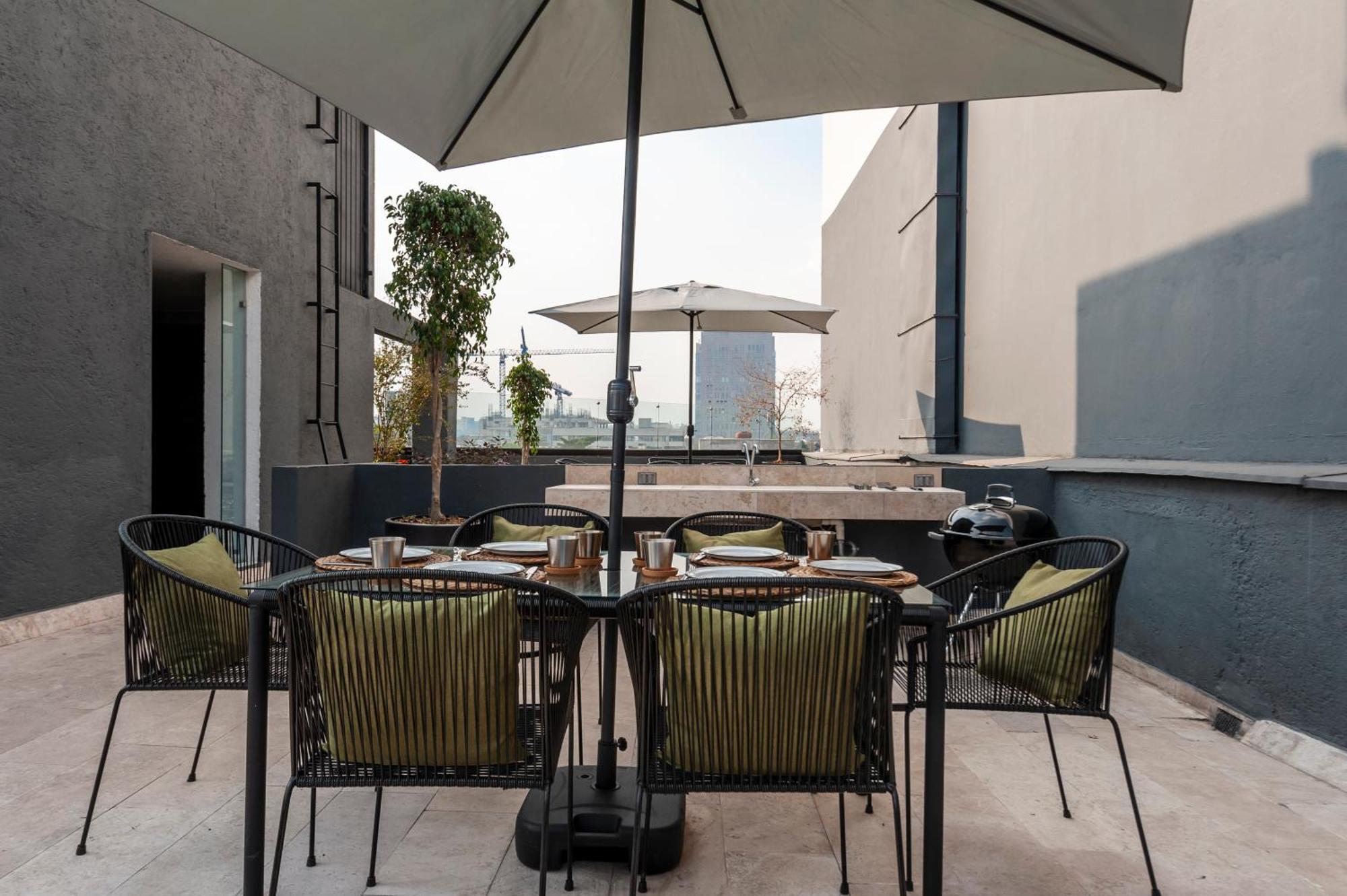 The Corner Condesa Aparthotel Мексико Сити Екстериор снимка